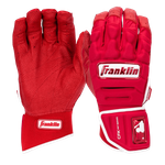 Franklin CFX PRT Protective Adult Red Batting Gloves 20682F1-RED