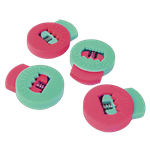 GloveLock Glove Lace Locks Set of 2 -- Bubble Mint