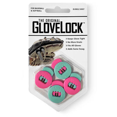 GloveLock Glove Lace Locks Set of 2 -- Bubble Mint