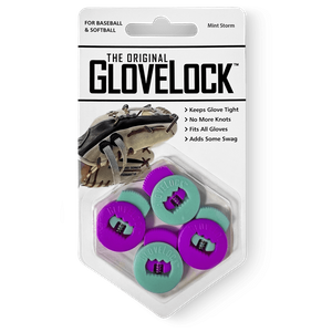 GloveLock Glove Lace Locks Set of 2 -- Mint Storm
