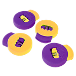 GloveLock Glove Lace Locks Set of 2 -- Thunder Bolt