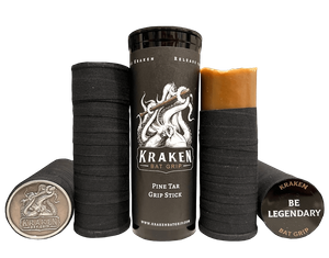 Kraken Pine Tar Black Grip Stick Pro Wrap