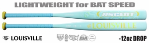 Louisville Ascent Fastpitch Bat WBL4280010 -12oz (2027)