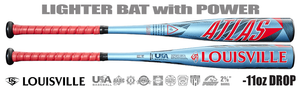 Louisville Atlas 2-5/8" Youth USA Bat WBL4129010 -11oz (2026)