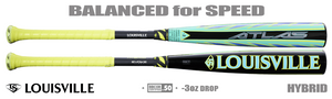 Louisville Atlas Hybrid 2-5/8" BBCOR Bat WBL4231010 -3oz (2026)