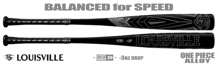 Louisville Atlas "Blackout" 2-5/8" BBCOR Bat WBL2968010 -3oz (2025)