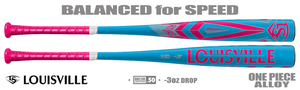 Louisville Atlas "Blue Cotton Candy" 2-5/8" BBCOR Bat WBL2968010 -3oz (2025)