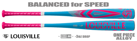 Louisville Atlas "Blue Cotton Candy" 2-5/8" BBCOR Bat WBL2968010 -3oz (2025)