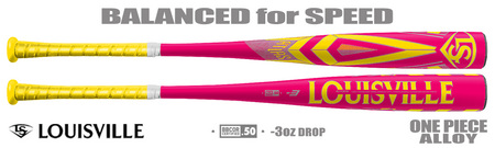 Louisville Atlas "Pink Lemonade" 2-5/8" BBCOR Bat WBL2968010 -3oz (2025)
