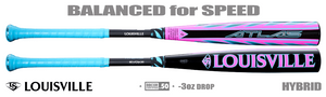 Louisville Atlas Hybrid 2-5/8" BBCOR Bat  WBL4114010 -3oz (2026)