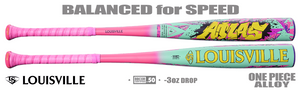 Louisville Atlas Wildstyle 2-5/8" BBCOR Bat WBL4178010 -3oz (2026)