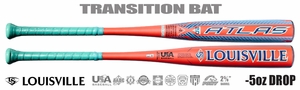Louisville Atlas 2.0 2-5/8" Youth USA Bat WBL4264010 -5oz (2027)