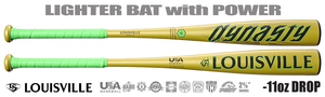 Louisville Dynasty 2-5/8" Youth USA Bat WBL4131010 -11oz (2026)