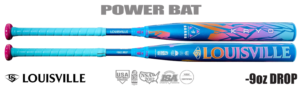 Batte Softball Louisville Slugger Fastpitch WFP1 Bleue 32 Pouces 25 Oz équilibrée