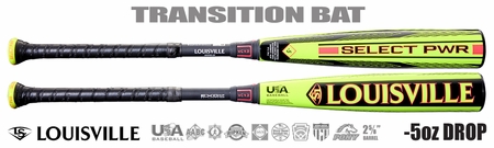 Louisville Select PWR 2-5/8" Youth USA Bat WBL4128010 -5oz (2026)