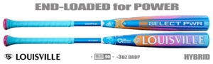 Louisville Select PWR Love the Moment 2-5/8" BBCOR Bat WBL4181010 -3oz (2026)