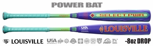 Louisville Select PWR 2-5/8" Youth USA Bat WBL4260010 -8oz (2027)