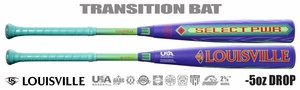 Louisville Select PWR 2-5/8" Youth USA Bat WBL4261010 -5oz (2027)