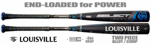 Louisville Select PWR 2-5/8" BBCOR Bat WTLBBSPB320 -3oz (2020) Lightly Used w/Warranty