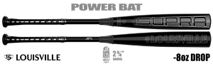 Louisville Supra "Blackout" 2-3/4" Big Barrel USSSA Bat -8oz (2026)
