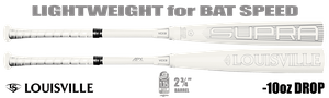 Louisville Supra "Blizzard" 2-3/4" Big Barrel USSSA Bat -10oz (2026)