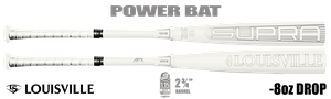 Louisville Supra "Blizzard" 2-3/4" Big Barrel USSSA Bat -8oz (2026)