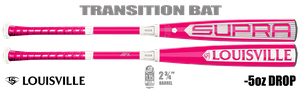 Louisville Supra "Bubble Gum" 2-3/4" Big Barrel USSSA Bat -5oz (2026)