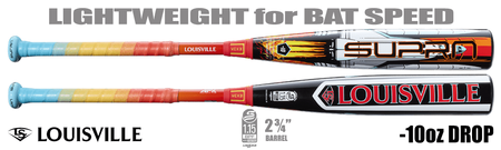 Louisville Supra "Starship" 2-3/4" Big Barrel USSSA Bat -10oz (2026)