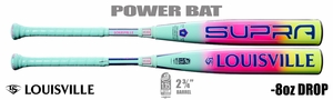 Louisville Supra 2-3/4" Big Barrel USSSA Bat WBL4252010 -8oz (2027)