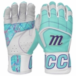 Marucci Blacksmith Tactical Mint/Purple Batting Gloves MBGBSTACT-MT-PR