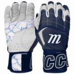 Marucci Blacksmith Tactical Navy Blue/White Batting Gloves MBGBSTACT-NB-W