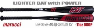 Marucci CAT 2-5/8" Youth USA Bat MSBC11YUSA -11oz (2022) Lightly Used w/Warranty