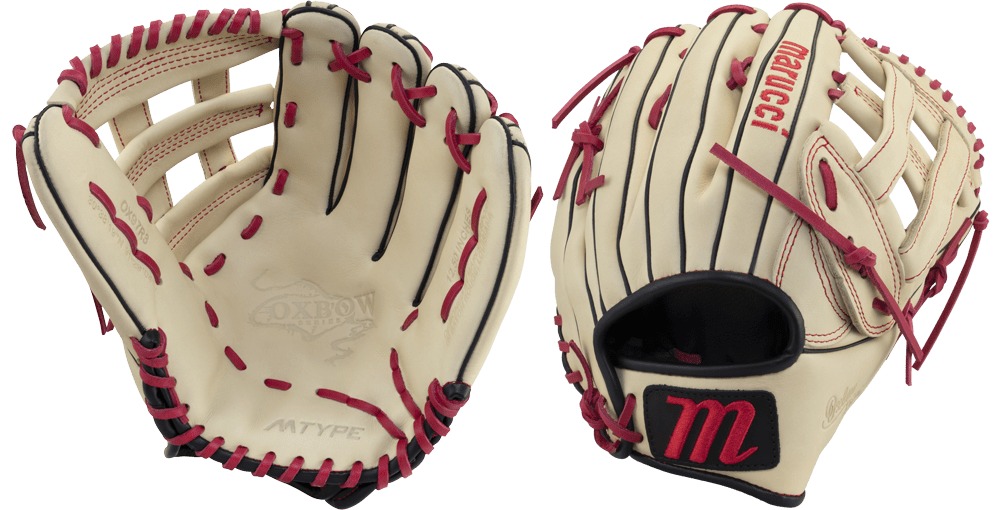 Sale! Buy Marucci Oxbow Series 12.5" Outfield Glove MFG2OX97R3CM/BK