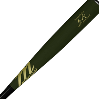 marucci RILEY27 33.5インチ プロモデル Marucci RILEY27 Pro Model Maple Wood Bat - Black/Green