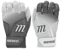 Marucci PWR FADE White/Gray Batting Gloves MBGPWRF-W/GY