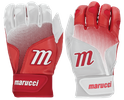 Marucci PWR FADE White/Red Batting Gloves MBGPWRF-W/R