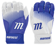 Marucci PWR FADE White/Royal Batting Gloves MBGPWRF-W/RB