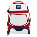 Marucci Rangr White/Navy/Red Batpack MBRNGRBP-W-NB-R