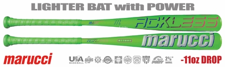 Marucci Rckless Gen 2 Alloy 2-5/8" Youth USA Bat MSBR211U -11oz (2027)