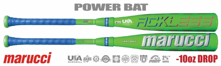 Marucci Rckless Gen 2 Comp 2-5/8" Youth USA Bat MSBRC210U -10oz (2027)
