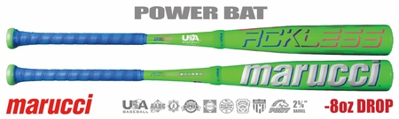 Marucci Rckless Gen 2 Hybrid 2-5/8" Youth USA Bat MSBRH28U -8oz (2027)