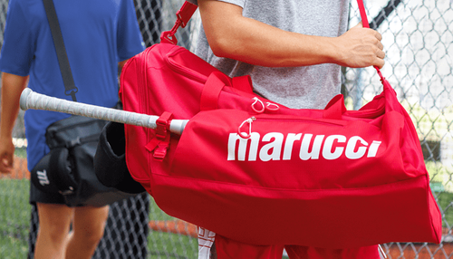 バッグ merukeru Marucci Team Utility V3 Red Duffel Bag MB3TUDB-R