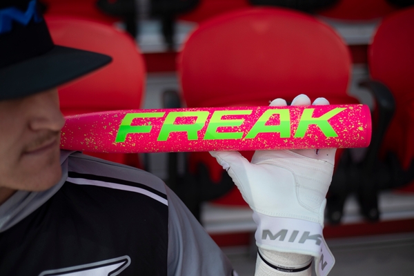 Miken Freak Splatter 2-Piece Balanced Slowpitch Bat USSSA MSU6FRKB (2026)