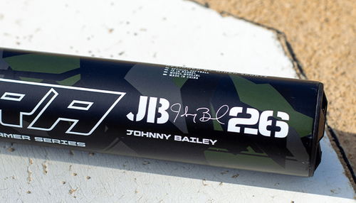 Batte End-loaded 26oz Bat De Softball Miken Johnny Bailey 26 Oz 2025 - 2 Pièc, Chargement En Bout équipement Softball Neuf