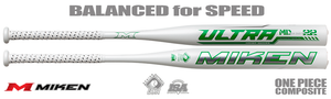 Miken Sports Ultra Gamer Mike Dill Signature 1-Piece Balanced Slowpitch Bat SSUSA MSS5MD1B (2025)