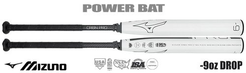 Mizuno CRBN PRO Fastpitch Bat 340666 -9oz (2025)