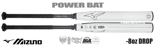 Mizuno CRBN PRO Fastpitch Bat 340683 -8oz (2025)