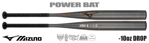 Mizuno CRBN X Fastpitch Bat 340690 -10oz (2026)