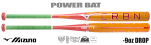 Mizuno LE CRBN1 "Peach Ice Cream" Fastpitch Bat 340659-2222 -9oz (2026)