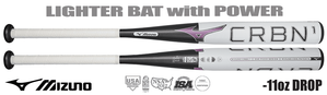 Mizuno CRBN1 Fastpitch Bat 340700 -11oz (2026)